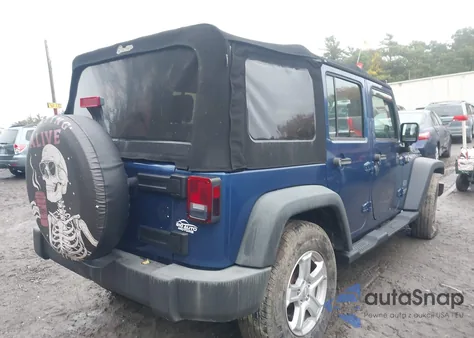 2009 Jeep Wrangler Unlimited X from USA, damaged, VIN 1J4GA39179L738473